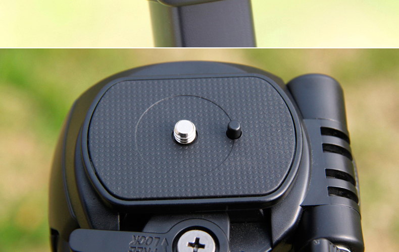 CANBALE 668 Chân máy di động Máy ảnh PTZ Camera Micro Camera đơn chân máy ảnh DSLR - Phụ kiện máy ảnh DSLR / đơn kẹp điện thoại gắn tripod