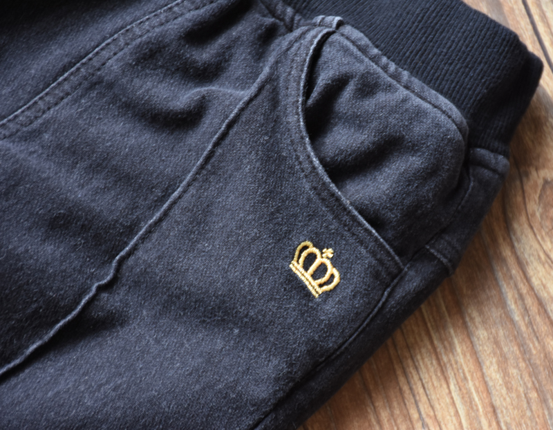 18 mùa đông mới trẻ em quần cotton bông cô gái mỏng dày ấm quần quần căng quần jeans trẻ em lớn quần sooc bò bé gái