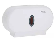 Yigao YG-A902 B902 white conjoined double roll paper box thickened plastic large roll paper holder wall-mounted tissue box