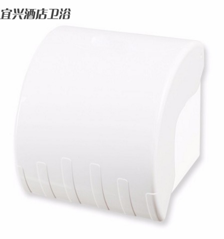 Rivo V-690 Waterproof Small Roll Paper Towel Box Wall-mounted Creative Drum Toilet Paper Silo Hotel Makeup Room Plastic Toilet Paper Shelf