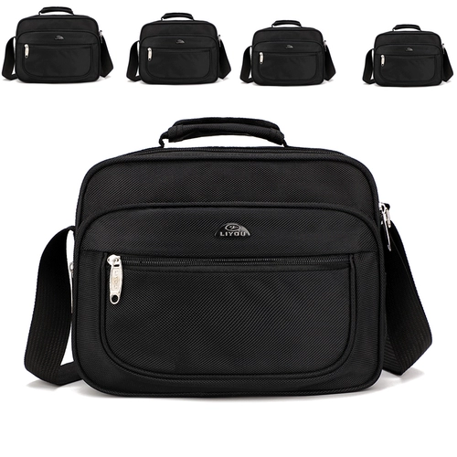 Сумка на одно плечо подходит для мужчин и женщин для отдыха, бумажник, износостойкий водонепроницаемый шоппер, ткань оксфорд