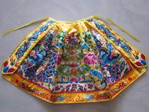 God statue clothes Buddha statue cloak Buddha clothes dragon gown cloak dragon robe yellow dragon clothing 30cm