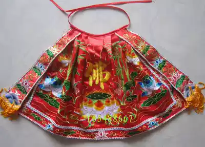 Exquisite Bodhisattva Guanyin Buddha clothes Buddha cloak Guanyin Lotus cloak God Ming clothes bamboo clothes 36cm