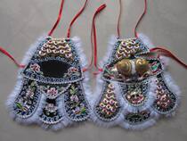  High-end god clothes handmade jumping yarn middle altar marshal god clothes God armor God robe fish scales embroidered prince armor 9 inches