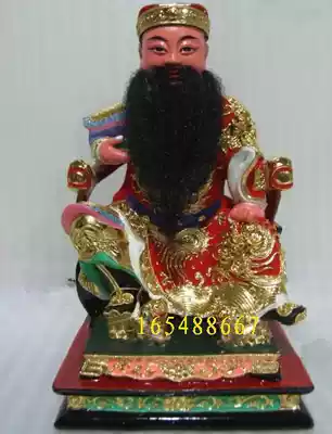 Buddha statues and statues of custom-made gold and camphor wood carving Zhufu Prince Zhu Mansion Chitose 30cm