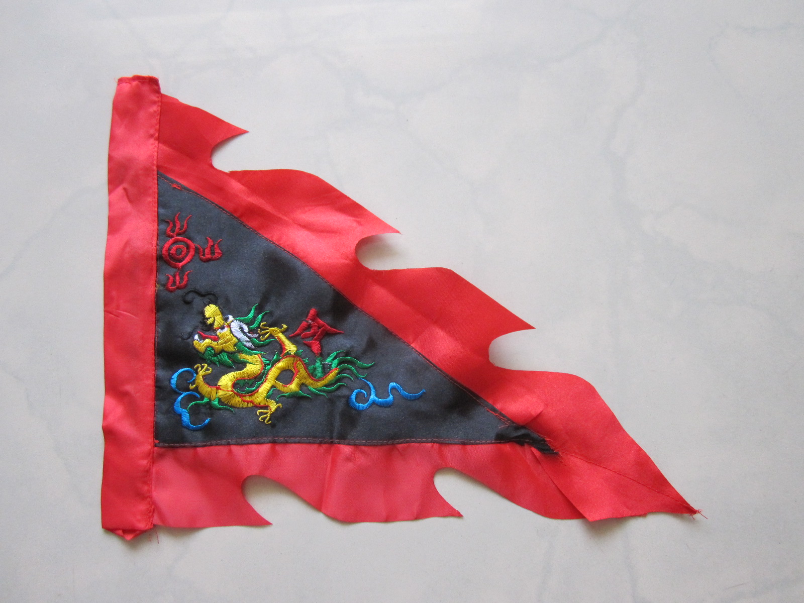 Buddha flag Ling flag Dragon flag teaching flag pennant flag Wuying flag Five square flag bunting flag Sutra flag black