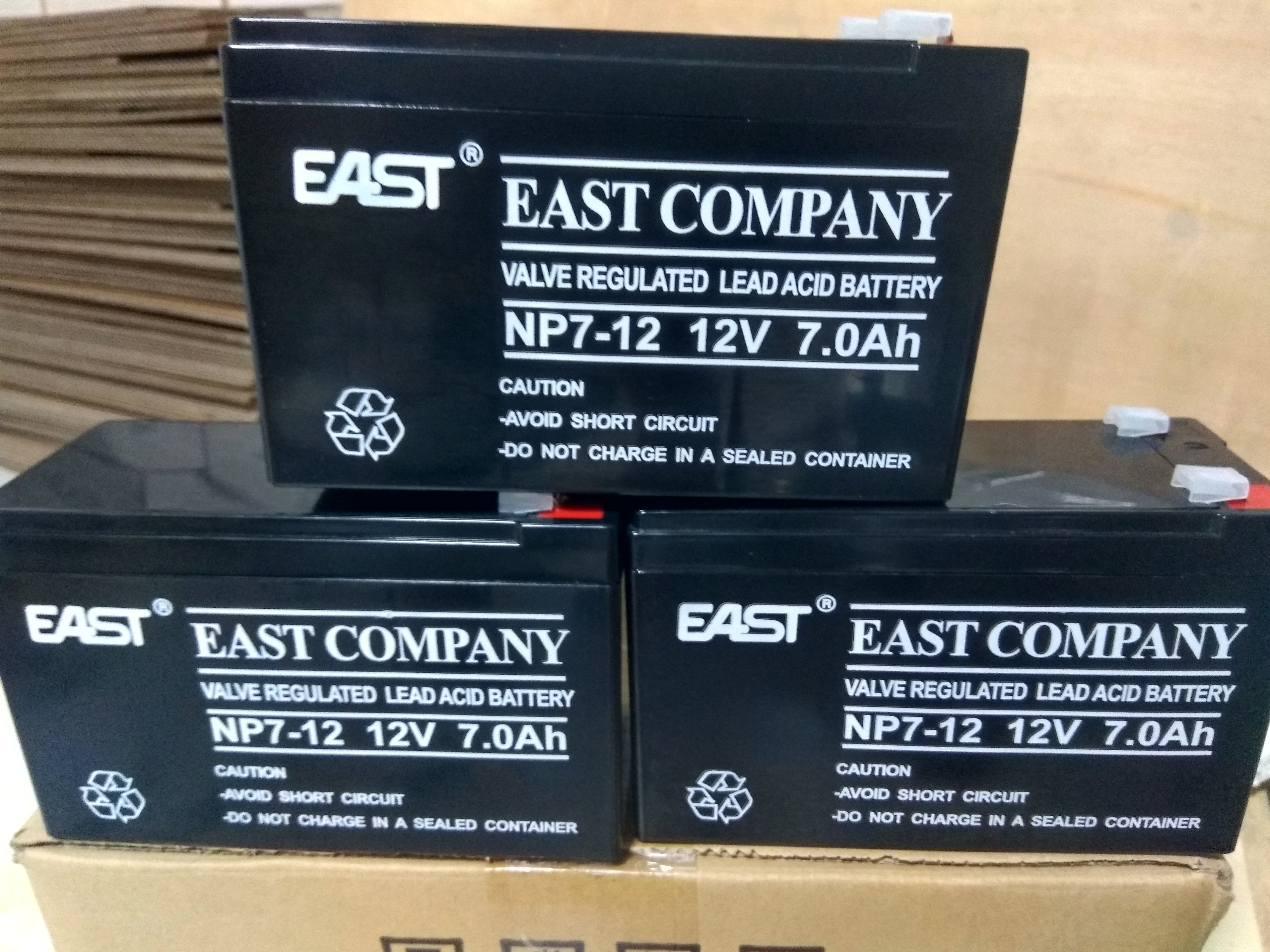 EAST EAST battery NP7-12UPS special battery 12V7AH emergency lighting battery