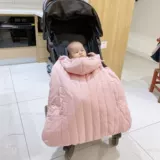 Детская демисезонная ветрозащитная коляска, одеяло, слинг, ветрозащитный детский удерживающий тепло хипсит, увеличенная толщина