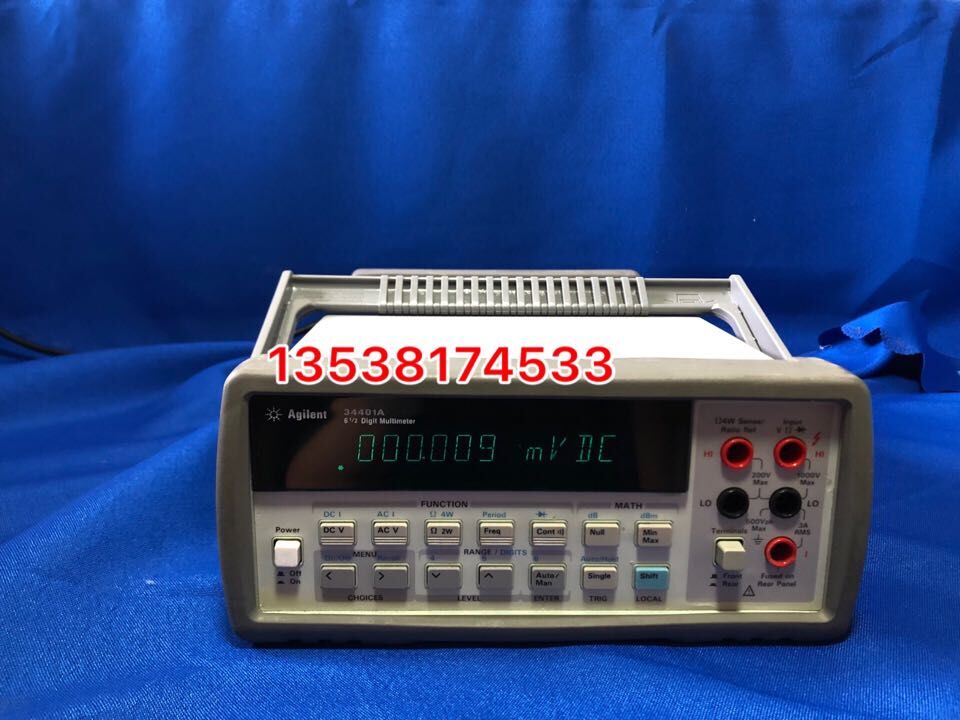 Agilent 34401A million electricity meter agilent 34401A 6 bit of half a thousand electricity meter