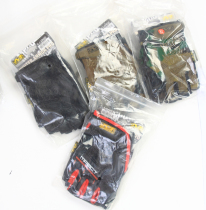 Technician tactical half-finger glove D treatment