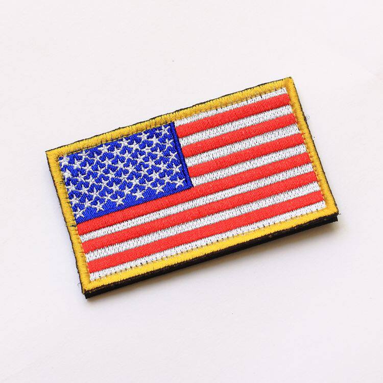 Tactical armband King fan embroidered armband badge hook and loop badge USA left armband