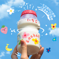bianli carp collection 480ml high temperature resistant plastic water Cup girl cute ins trend student positive energy morori Department