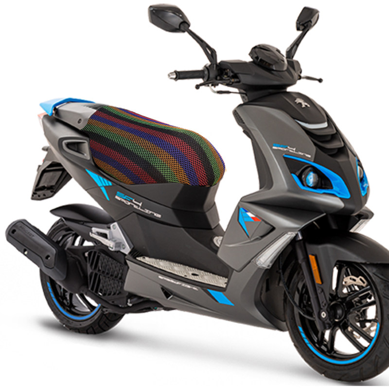 Suitable for Peugeot SF4 motorcycle Speedfight150 scooter 3D heat insulation breathable seat cushion net cover