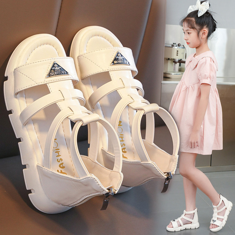 Summer girls sandals sports princess children's Roman shoes