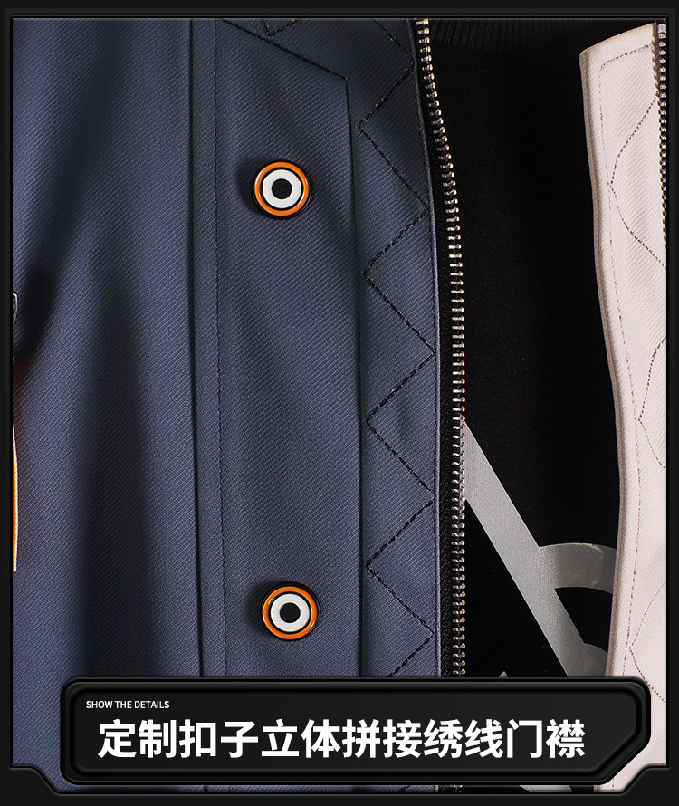 Cosplay Kostüm Wig Jacke Tasche Uniform Halloween 6