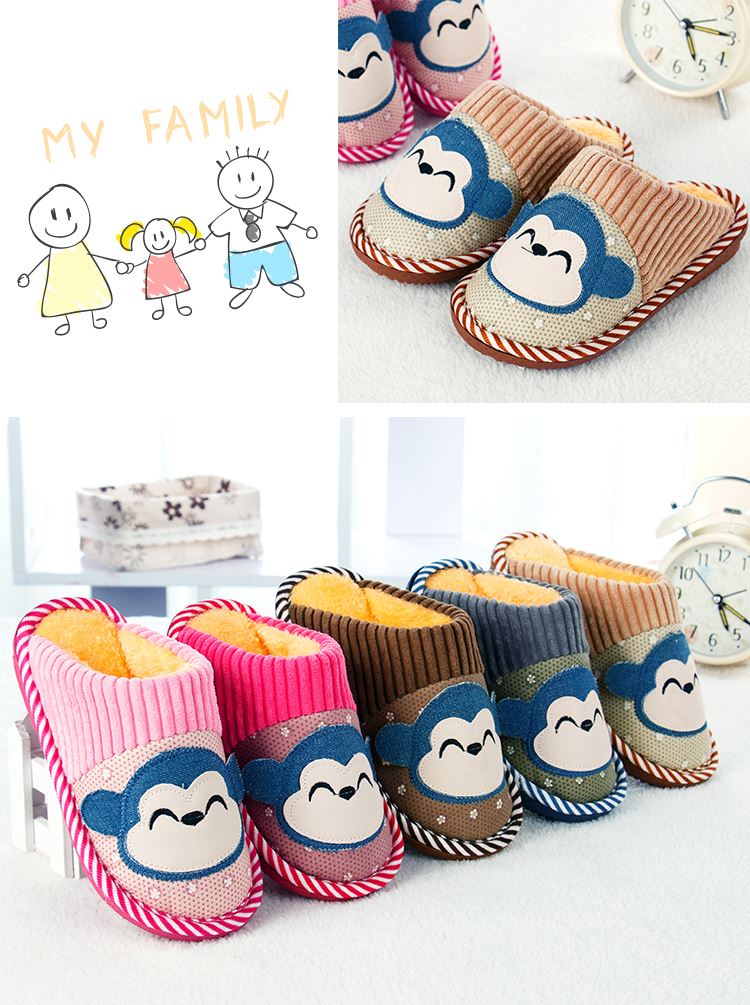Chaussons enfants en suède pour hiver - Ref 1025837 Image 17