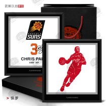Basketball star Chris Paul doll model decoration doll doll hand-made around birthday gifts for boys