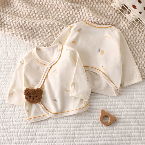 Детская демисезонная хлопковая пижама для новорожденных, комбинезон для младенца, 0-3 мес.