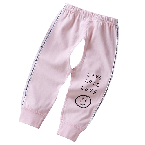 Детское хлопковое термобелье, детские осенние штаны для новорожденных