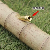 Основной цвет Tongzui бамбуковая головная вода сигаретная трубка с высокой подкотой подковы ручной работы на фигурку с длинной короткой шорт, Zhanjiang Yunnan Maoming Specialty