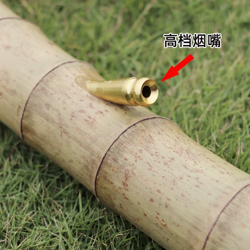 Основной цвет Tongzui бамбуковая головная вода сигаретная трубка с высокой подкотой подковы ручной работы на фигурку с длинной короткой шорт, Zhanjiang Yunnan Maoming Specialty