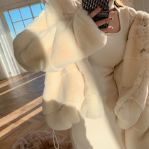 By you 2020 winter imitation mink fur environmental protection fur coat womens short fashion warm young leather hair one