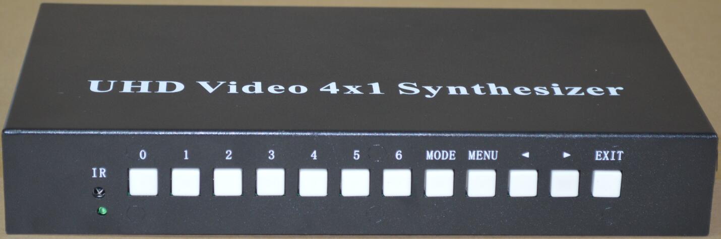 UHD ultra high clear 4K four-picture divider HDMIDP split screen synthesizer 4 in 1 out with KVM switch