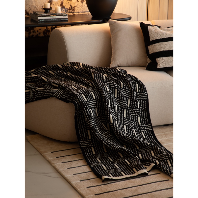 Denim Blanket Shawl Nap Blanket Sofa Blanket Throw Blanket Bed Runner Student Office First Class Airline Blanket
