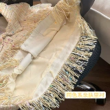 Осенняя плетеная тонкая короткая рубашка, в стиле Шанель