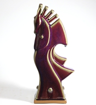 Ren Xinhang Han Meilin Joint Works Coal burning porcelain red glaze Merrill Lynch Princess Ma