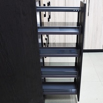 Kitchen monster drawer type high cabinet pull basket seasoning basket wine cabinet basket shallow cabinet 33 deep cabinet side narrow cabinet basket