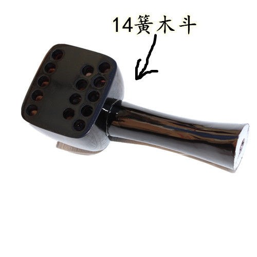 Musical instrument accessories 14 spring wooden hopper square bucket sheng accessories