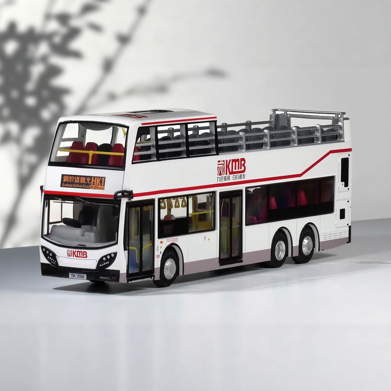 Creative Model Shop 1:64 Kmb Dennis Euro 5 12m Open-Top Bus Metal Toy Car Creative Model Shop 1:64 Kmb Dennis Euro 5 12m Open-Top Bus Metal Toy Car