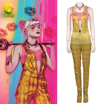 Comic Show Raptor Squad cos clown female Harley Quinn cosplay heroine full set of custom costumes