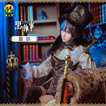 Manzhixiu shire cos suit black deacon funeral suit cosplay costume mens dress daily universal suit