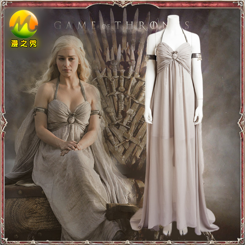 Marvel Show Game of Thrones Dragon Mother Cosplay Song of Ice and Fire Daenerys Targaryen cos suit