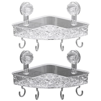 Водяная гофрированная полка ванной*прозрачная+прозрачная серая