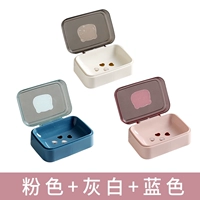 【Серый белый+синий+розовый】 3 установки