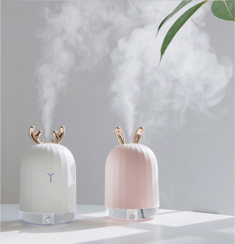 máy tạo độ ẩm deerma humidifier f301	 Máy tạo độ ẩm thỏ hồng phòng ngủ nhỏ văn phòng Máy tạo độ ẩm nhỏ dễ thương để làm khô lưới màu đỏ ẩm - Máy giữ ẩm máy làm ẩm