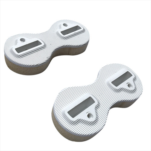 Surfboard accessories Fusion Fin Plug FCS rudder groove white round cup 0 5 degrees