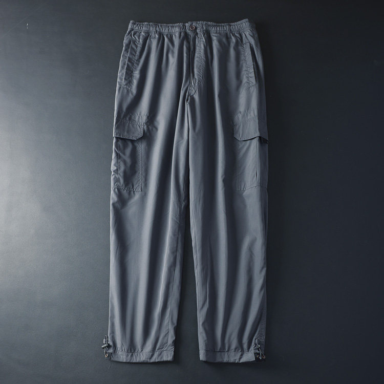 Day single remaining autumn Winter Male outdoor tightness lacing light and windproof anti-splashing casual multi-bag long pants workwear pants
