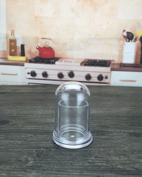 Acrylic toothpick box Round square toothpick tube Toothpick jar Toothpick bottle Toothpick holder Transparent cotton swab box