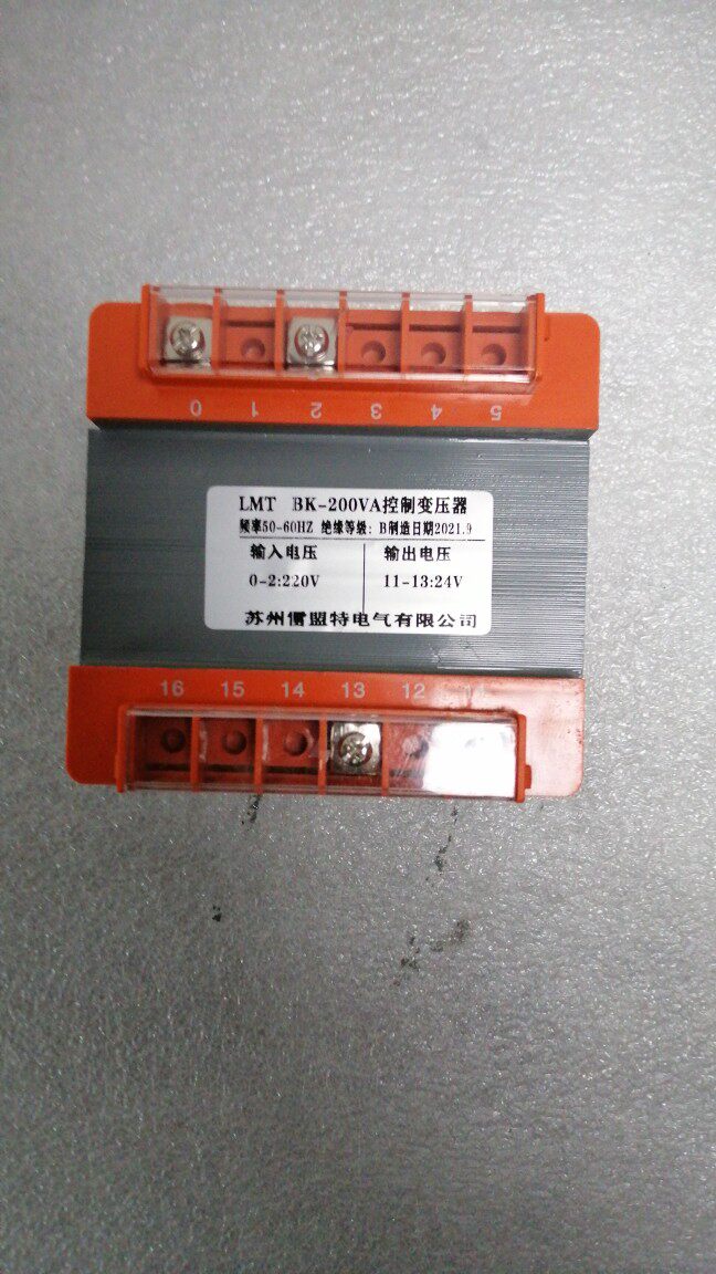 BK-200VA control transformer input 220 output 24V