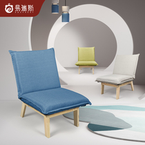  Lazy sofa Single tatami balcony lying ins wind small leisure chair bay window chair backrest Household