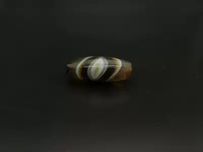 Tibetan old silk agate sky pearl bag old pearl bag old