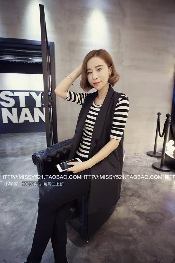 Mùa xuân 2018 mới không tay vest vest phiên bản Hàn Quốc cỡ lớn là vest mỏng vest vest nữ dài thời trang công sở hàn quốc