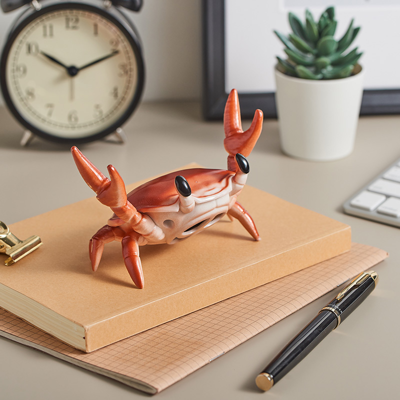 Japan Ahnito weightlifting crab bluetooth speaker creative mobile phone stand TikTok ins net celebrity desktop small speaker