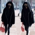 2018 mùa đông mới Hàn Quốc áo len ulzzang nữ giả lông chồn sang trọng lông lỏng áo dày áo khoác lông thú Faux Fur