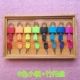 Montessori dạy học trợ giúp mở khóa trò chơi màu sắc khóa nhỏ giác quan Montessori khóa đồ chơi trẻ em thời thơ ấu - Đồ chơi giáo dục sớm / robot đồ chơi giáo dục chính hãng