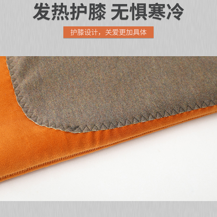 Quần dài dài ấm áp nam 120cm cộng với quần nhung dài đơn mảnh Quần legging dài cạp dày thêm quần dài cotton quần giữ nhiệt nữ thể thao